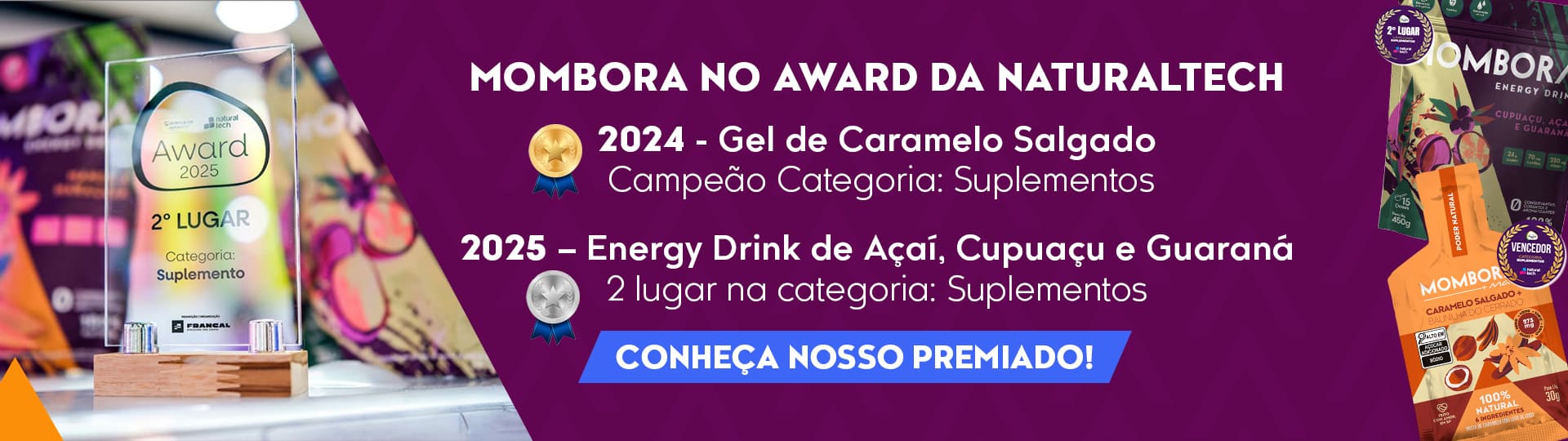 Carbo em pó - Açaí, cupuaçu e guaraná