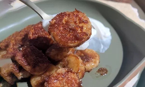 BANANA CARAMELIZADA – POLPA DE COCO + CAJÁ