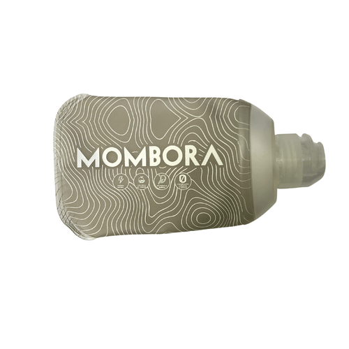 Soft Flask Mombora 170ml Transparente – Curvas de Nível