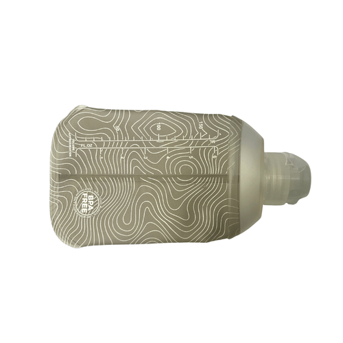 Soft Flask Mombora 170ml Transparente – Curvas de Nível