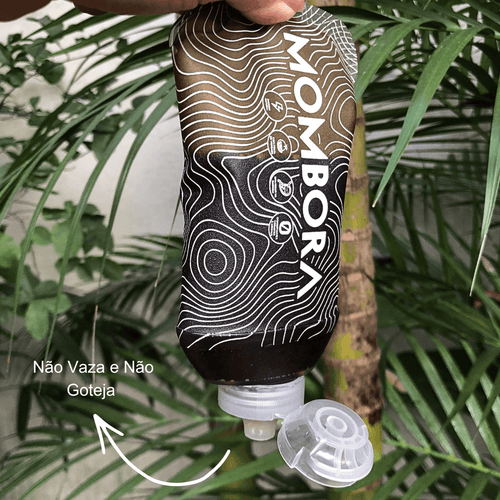 Soft Flask Mombora 170ml Transparente – Curvas de Nível
