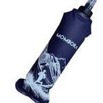 Garrafa de Silicone - Soft Flask - 500ml - Roxa - Estampa Montanha