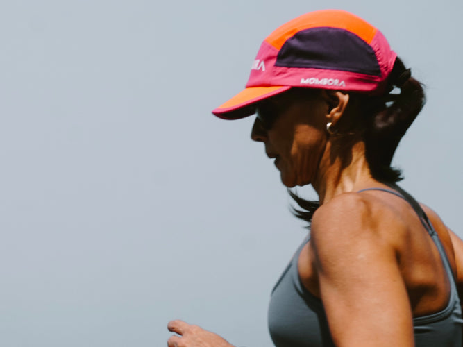 Boné colorido - rosa