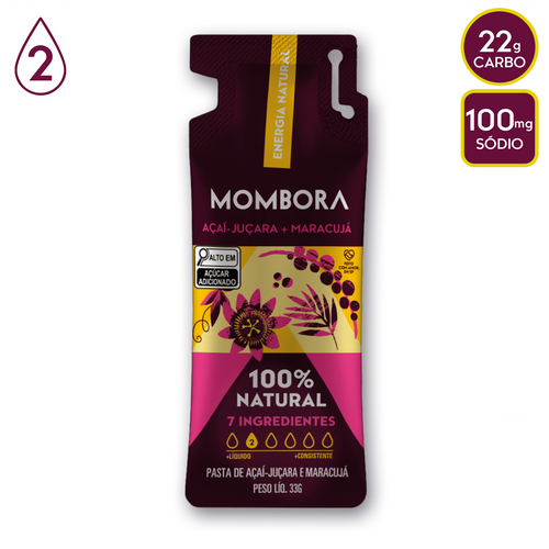 Gel Mombora - Açaí-Juçara e Maracujá