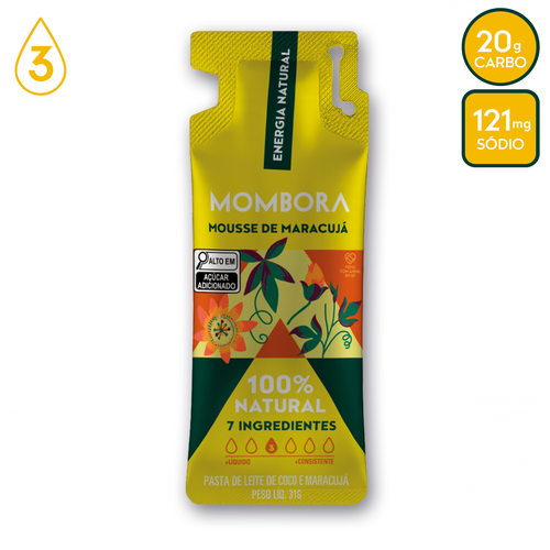 Gel de carboidrato - Mousse de Maracujá - Código antigo