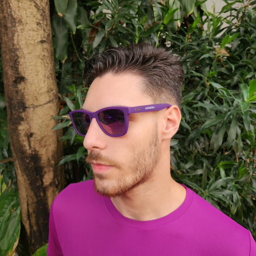 Óculos de sol - YOPP - Tulipa Roxa