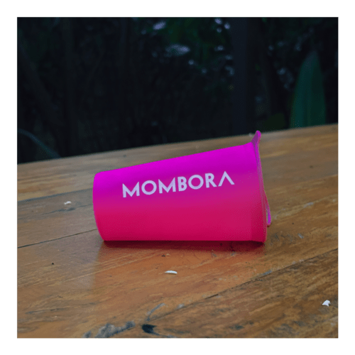 Copo de silicone flexível - Rosa