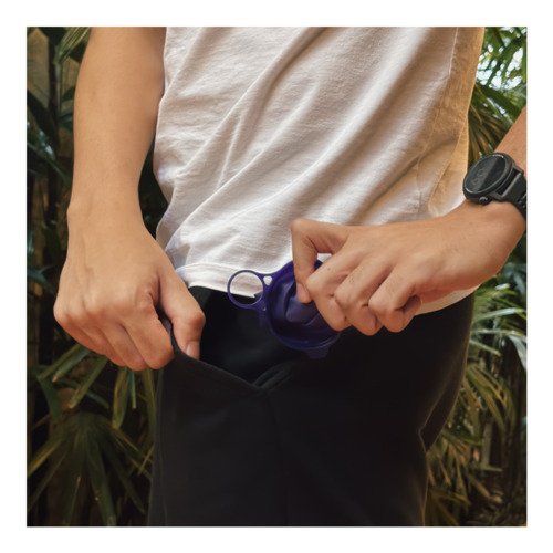 Copo de silicone flexível - Roxo