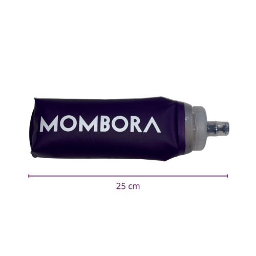 Garrafa de Silicone - Soft Flask - 600ml - Roxa