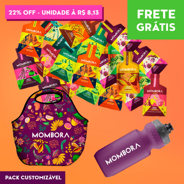 Pack Máxima Potência: 48 sachês + Squeeze + Lancheira