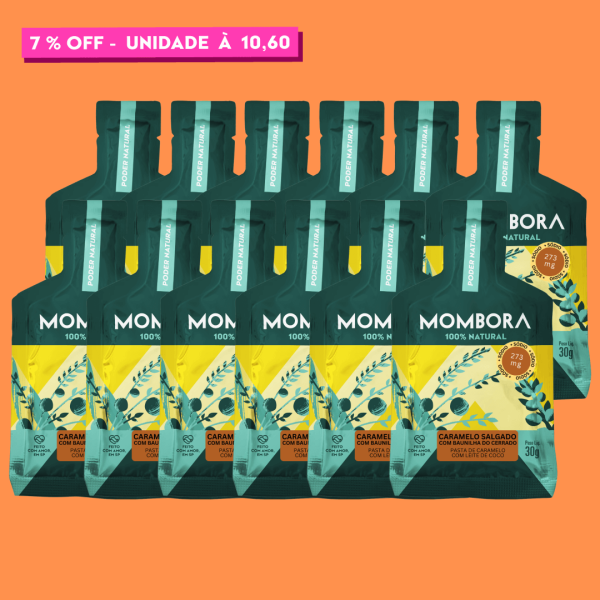 Pack Mais - 12 sachês Caramelo Salgado