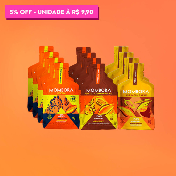 Kit Cacau: 12 sachês