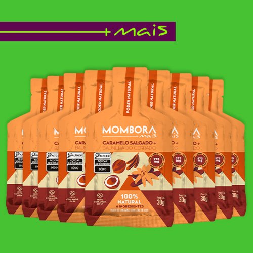 Pack Mais - 12 sachês Caramelo Salgado