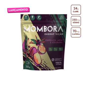 Carbo em pó - Açaí, cupuaçu e guaraná