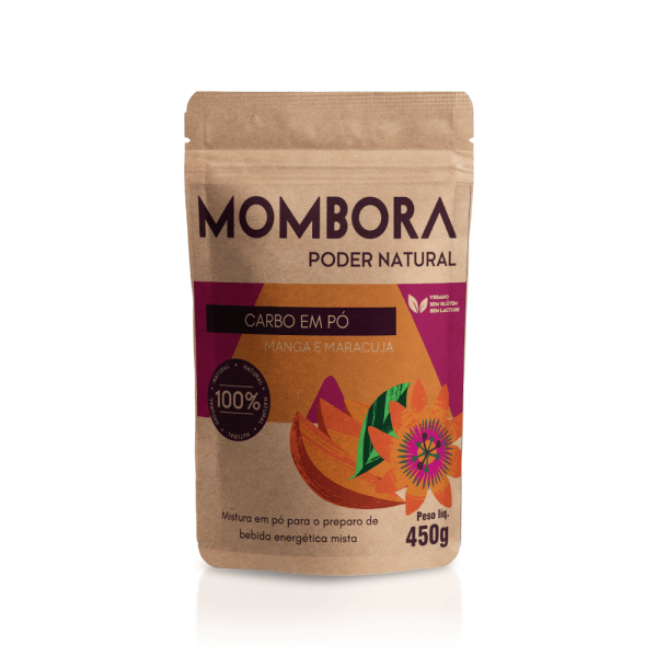 Carbo em pó - manga com maracujá - 450g