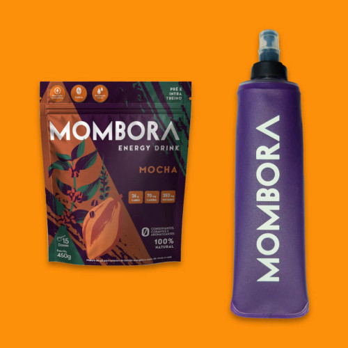 KIT - Pré Treino - Mocha + Soft Flask 500ml