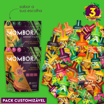 Pack customizável 48 sachês + 2 Carbo em pó
