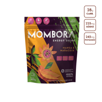Carbo em pó - manga e maracujá - 450g