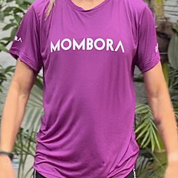 Camiseta Poliamida Roxa Escura