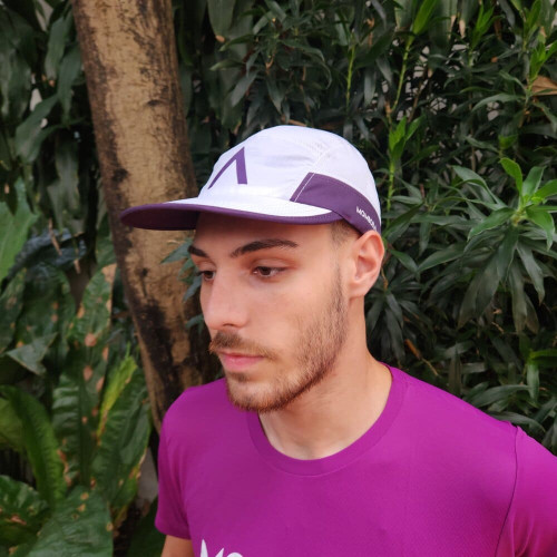 Boné Five Panel - Aba Mole - Roxo