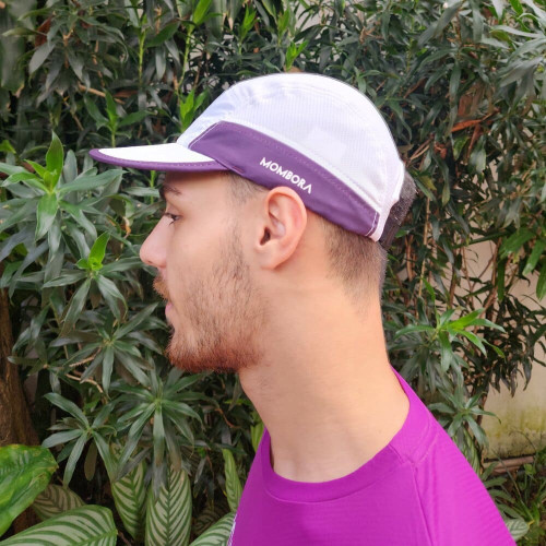 Boné Five Panel - Aba Mole - Roxo