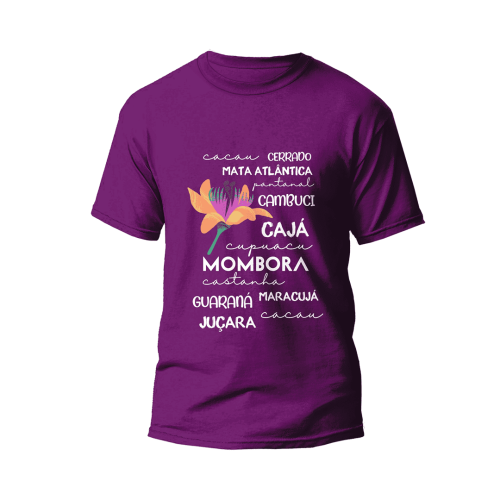Camiseta 100% algodão