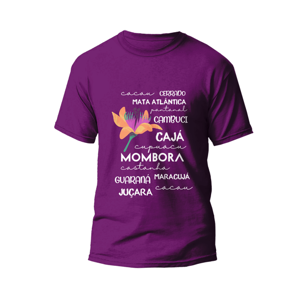 Camiseta 100% algodão