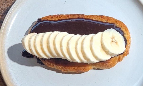 LANCHE RÁPIDO COM BANANA